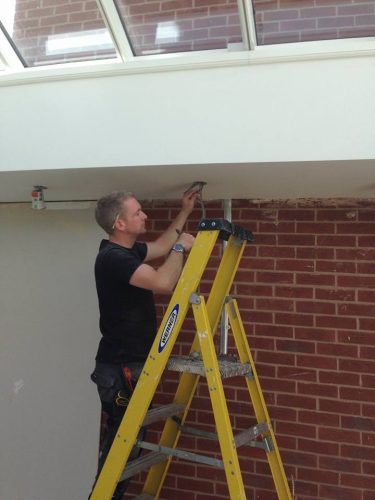 Domestic-down-light-install